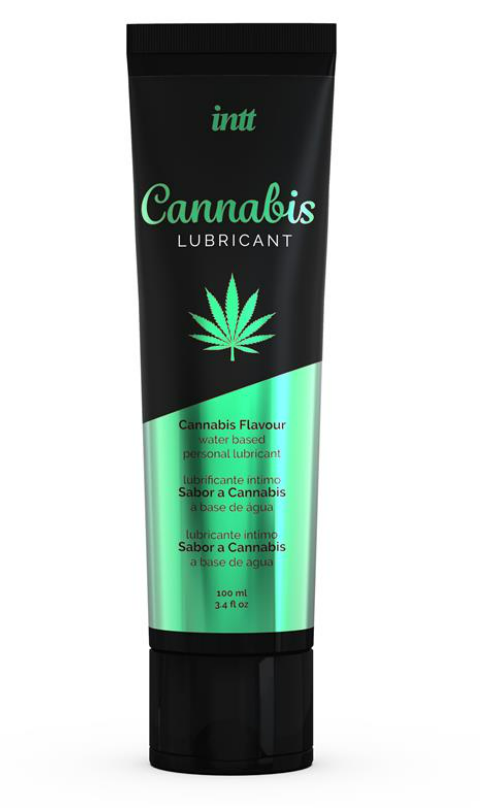 INTT LUBRIFICANT WATER BASED CANNABIS FLAVOUR