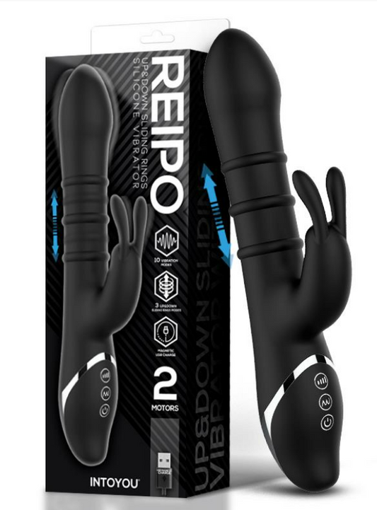 INTOYOU REIPO VIBRATOR WITH UP AND DOWN SLIDING RINGS