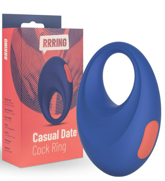FEELZTOYS RRING CASUAL DATE PENIS RING WITH VIBRATION USB SILICONE
