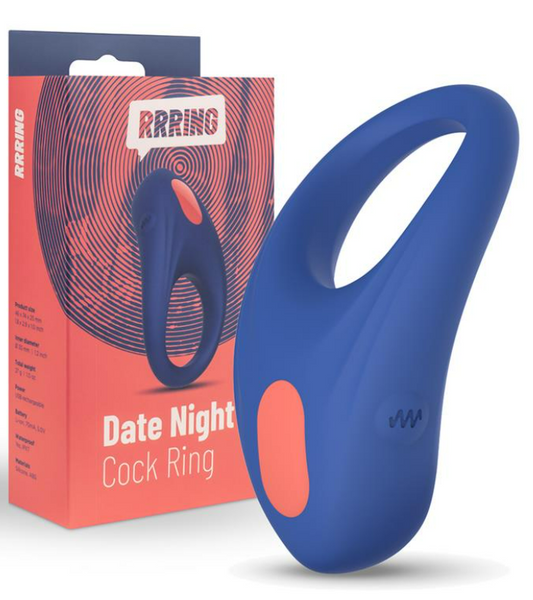 FEELZTOYS RRING DATE NIGHT PENIS RING WITH VIBRATION USB SILICONE