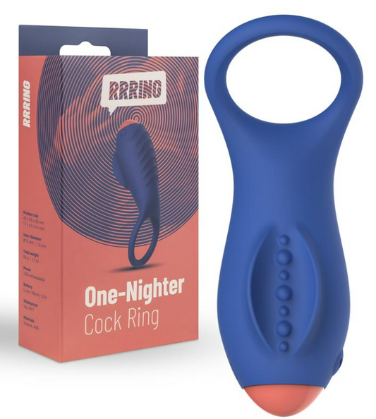 FEELZTOYS RRING ONE NIGHTER PENIS RING WITH VIBRATION USB SILICONE