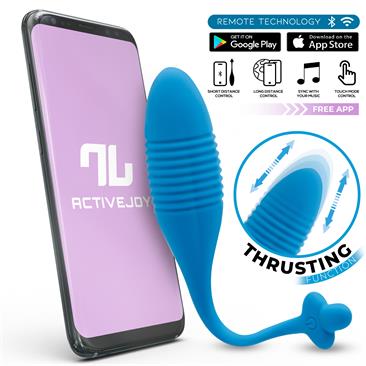 INTOYOU APP SERIES Egg with Thrusting with APP Magnetic USB