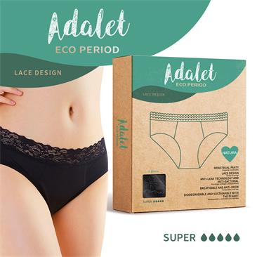 ADALET ECO PERIOD NATURA MENSTRUAL PANTY SUPER