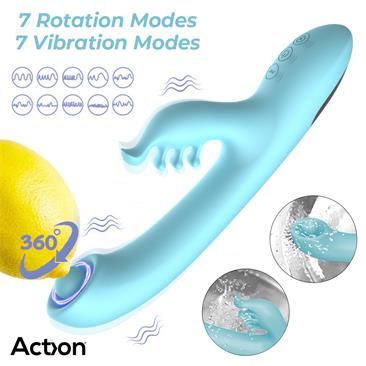 ACTION MURLY SOFT MASSAGING BALL 360º CON VIBRACIÓN DOBLE - 3 MOTORES