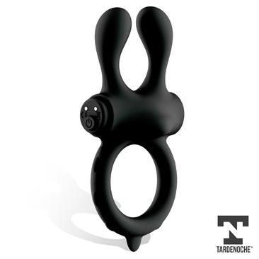 TARDENOCHE EARZY VIBRATING PENIS RING WITH REMOTE CONTROL USB MAGNETIC SILICONE