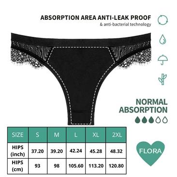 ADALET ECO PERIOD FLORA MENSTRUAL PANTY NORMAL