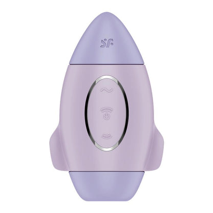 SATISFYER MISSION CONTROL CLIT SUCKER AND VIBRATOR VIOLET