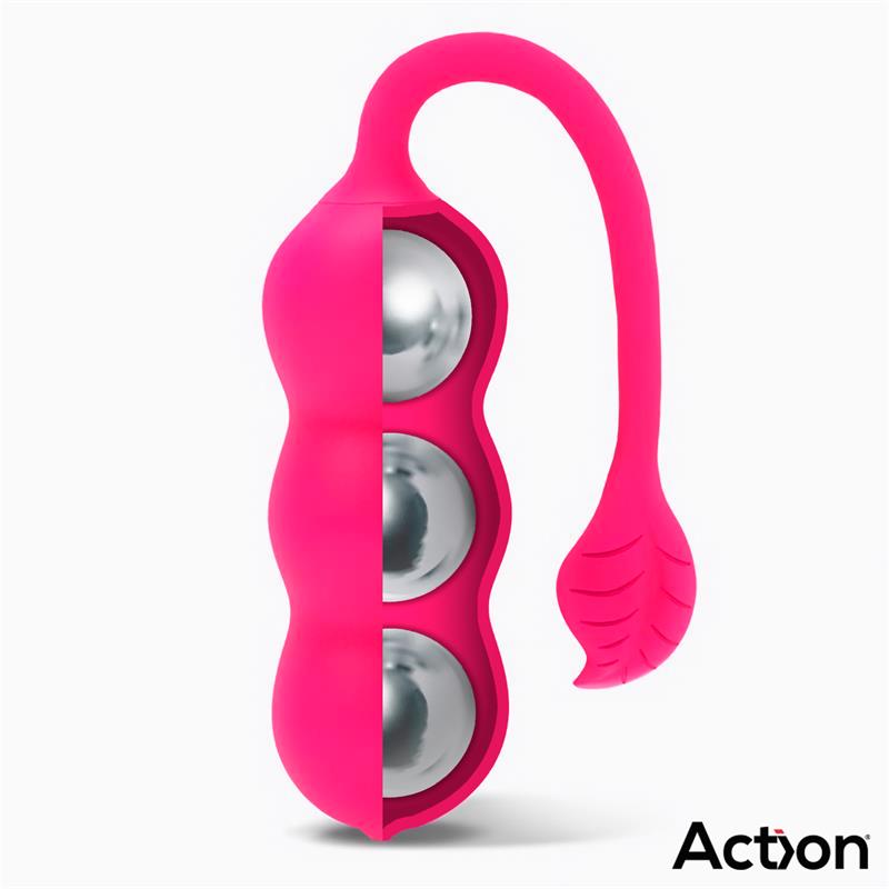 ACTION Beany Vibrating Egg and Kegel Exerciser USB Silicone