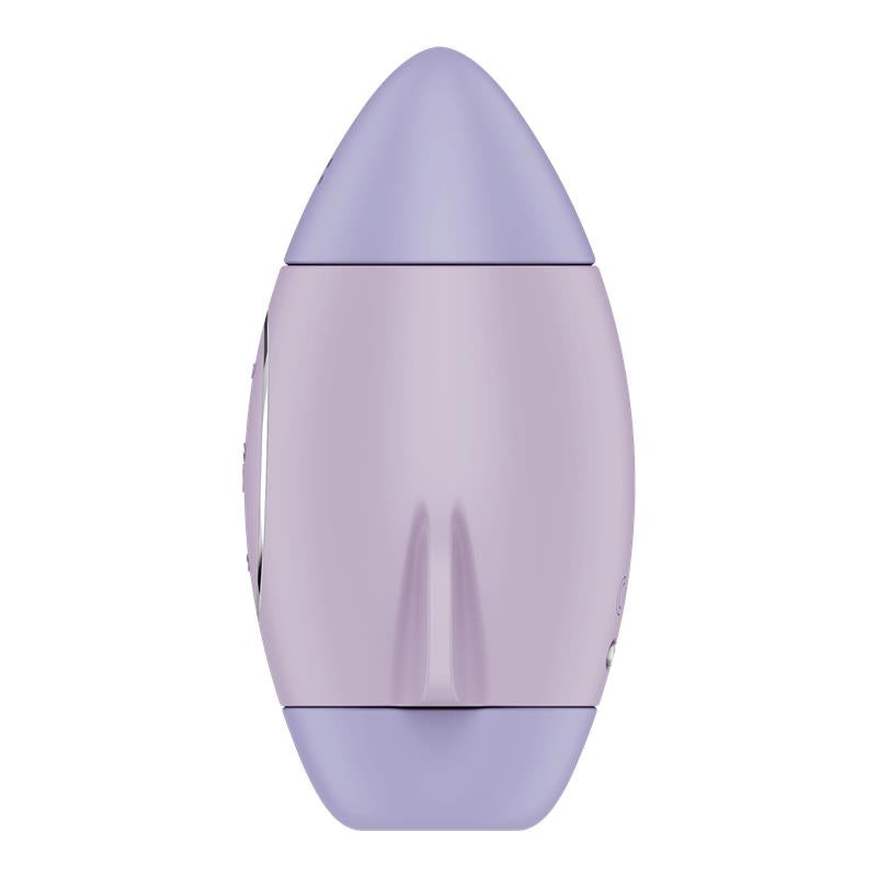 SATISFYER MISSION CONTROL CLIT SUCKER AND VIBRATOR VIOLET