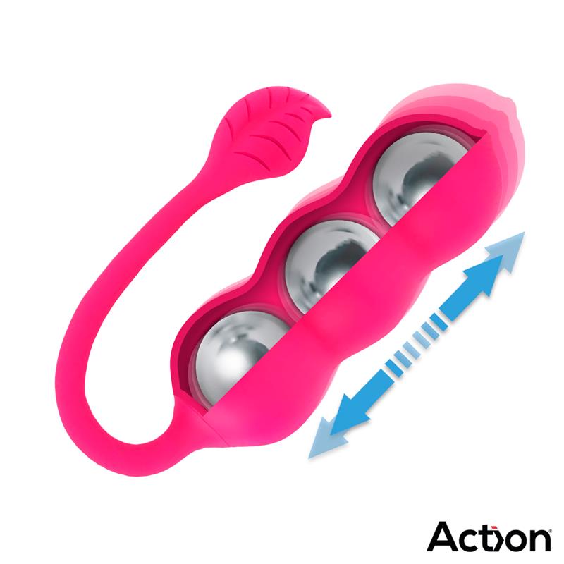 ACTION Beany Vibrating Egg and Kegel Exerciser USB Silicone