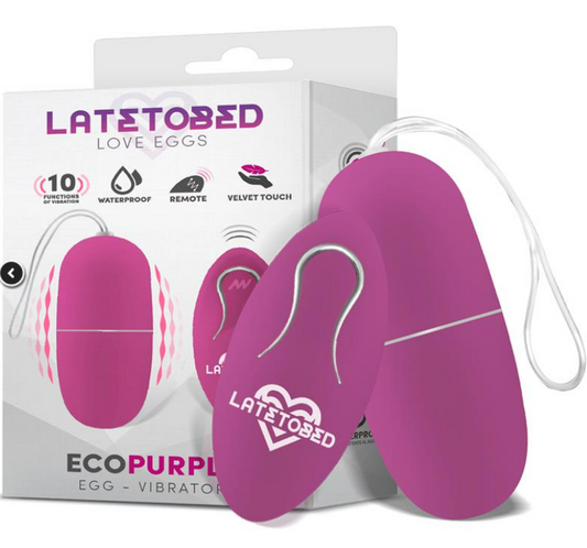 LATETOBED  VIBRATING EGG WITH REMOTE CONTROL