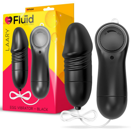 FLUÏD LAARY MULTI-SPEED VIBRATING EGG WITH REMOTE CONTROL