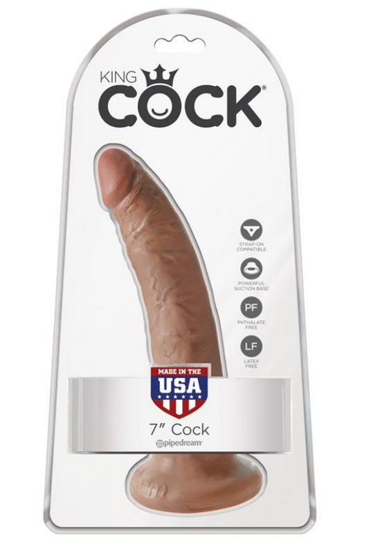 KING COCK KING COCK DILDO 7"