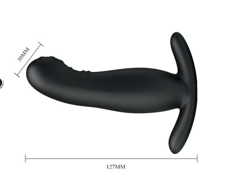 PRETTYLOVE VIBRATOR PROSTATE MASSAGER WITH TICKLING FUNCTION