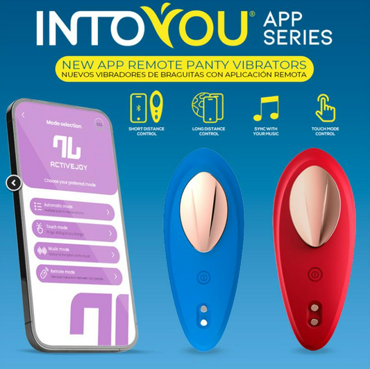 INTOYOU APP SERIES SILICONE PANTY VIBRATOR WITH APP