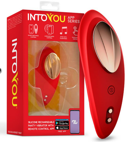 INTOYOU APP SERIES SILICONE PANTY VIBRATOR WITH APP