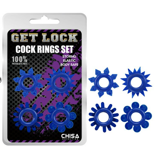 CHISA COCK RINGS SET