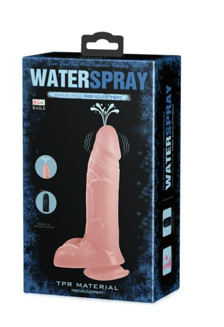 BAILE DILDO SQUIRING WATER SPRAY FLESH