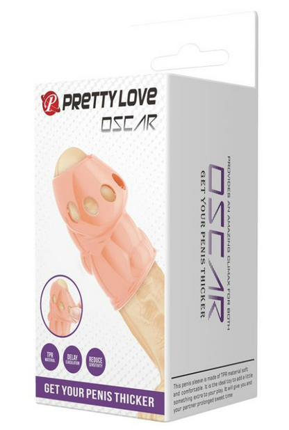 PRETTYLOVE OSCAR PENIS SLEEVE FLEXIBLE