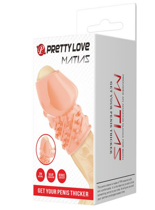 PRETTYLOVE MATIAS PENIS SLEEVE FLEXIBLE