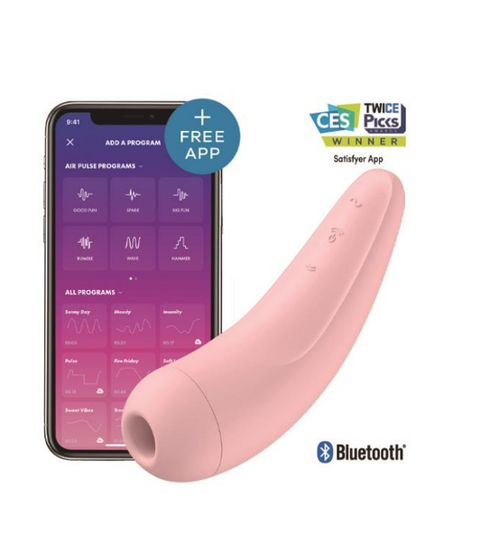 SATISFYER STIMULATOR CURVY 2+ PINK