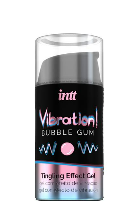 INTT LIQUID VIBRATOR BUBBLE GUM AROMA 15 ML