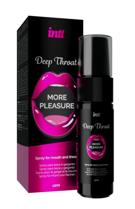 INTT ORAL SEX SPRAY DEEP THROAT FOR MOUTH AND THROAT 12 ML