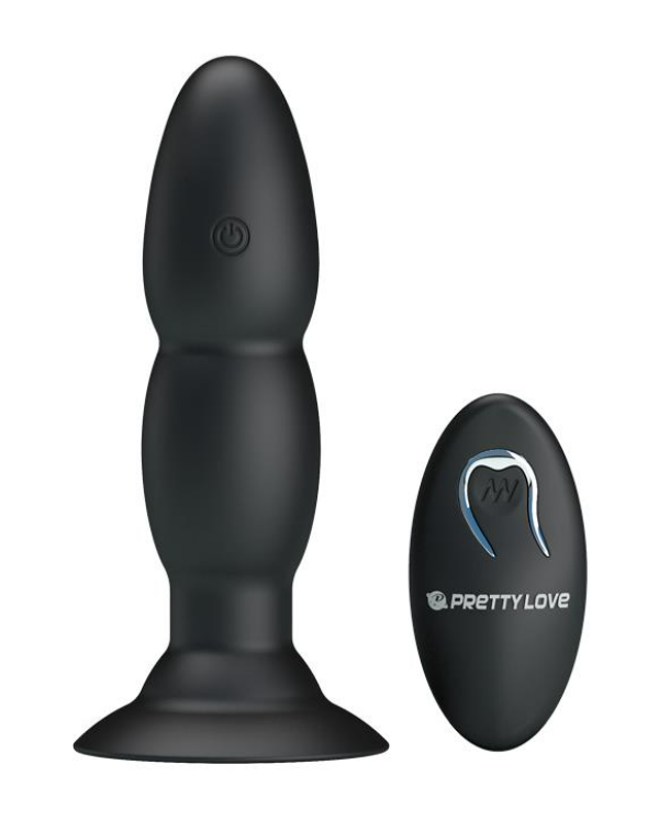 PRETTYLOVE ANAL PLUG 4 VIBRATION AND ROTATION