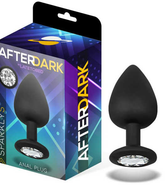 AFTERDARK SPARKLY BUTT PLUG SILICONE