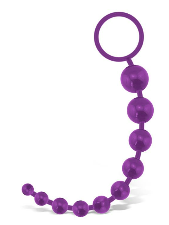 LATETOBED G.FLEX BENDABLE THAI ANAL BEADS PURPLE