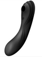 SATISFYER CURVY TRINITY 4 VIBE AND CLITORIS SUCKER 2 MOTORS BLACK