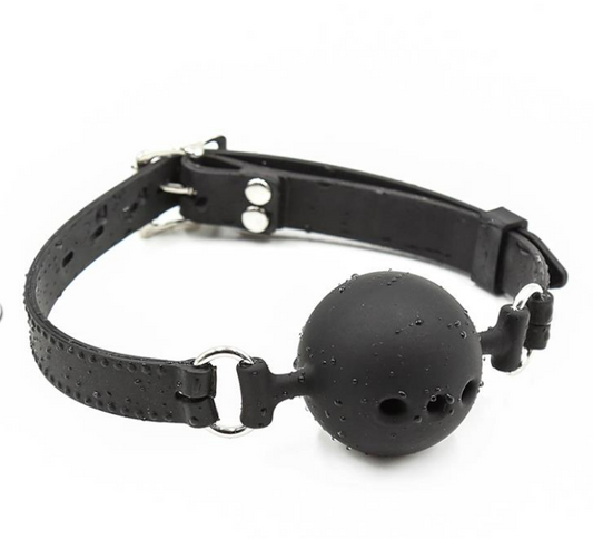 LATETOBED BDSM LINE SILICONE BREATHABLE BALL GAG