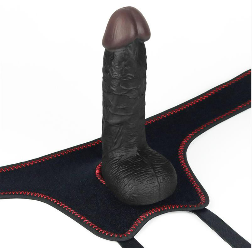 LOVETOY ADJUSTABLE STRAP ON WITH DILDO 7.0"