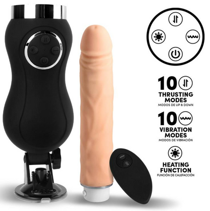 INTOYOU BDSM LINE SEX MACHINE VIBRATION, THRUSTING AND HEAT REMOTE CONTROL USB