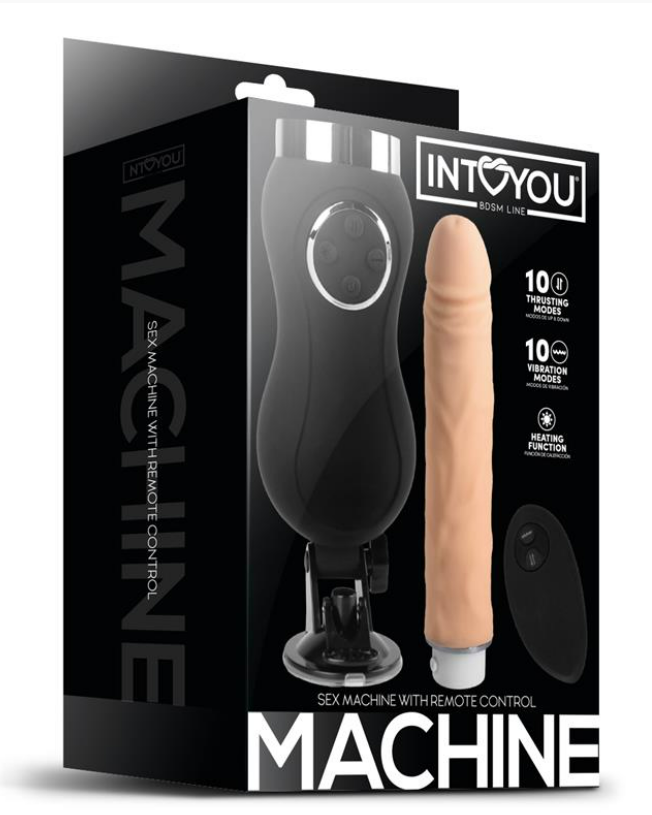 INTOYOU BDSM LINE SEX MACHINE VIBRATION, THRUSTING AND HEAT REMOTE CONTROL USB