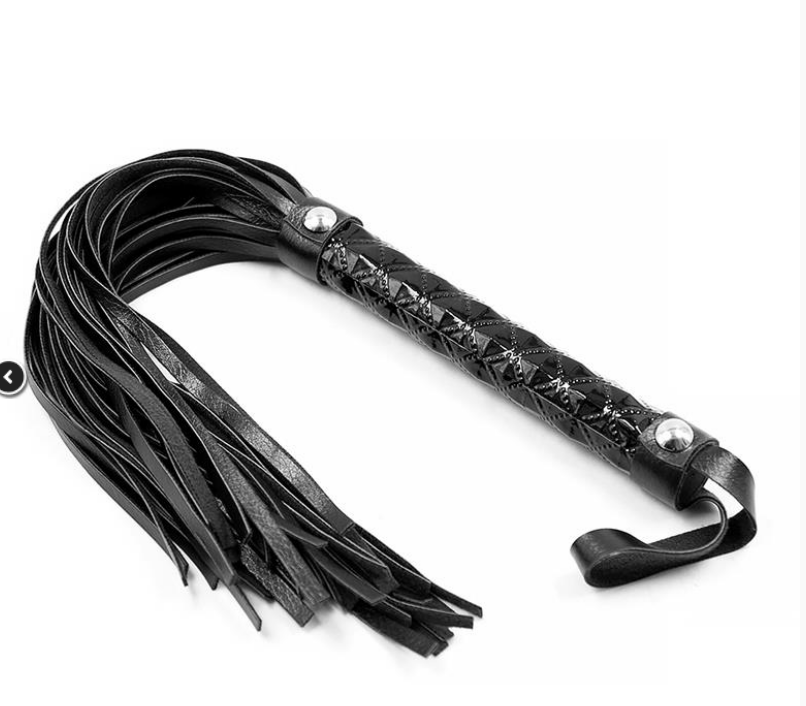 BLACK SAPPHIRE FLOGGER SAPPHIRE VEGAN LEATHER