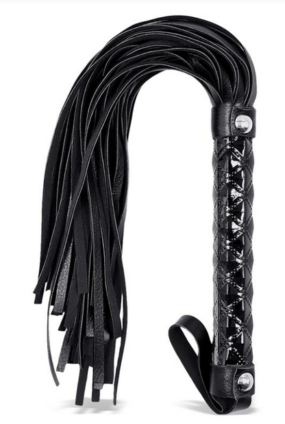 BLACK SAPPHIRE FLOGGER SAPPHIRE VEGAN LEATHER