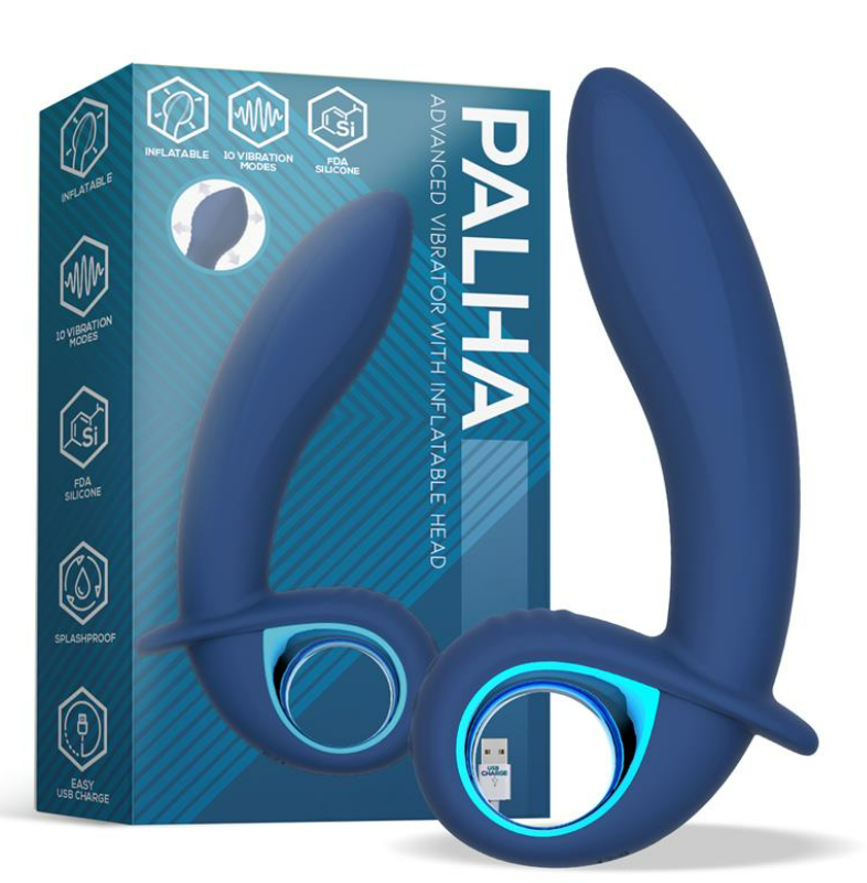 INTOYOU ALPHA ADVANCED VIBE WITH INFLATABLE AND VIBRATION FUNCTION USB SILICONE