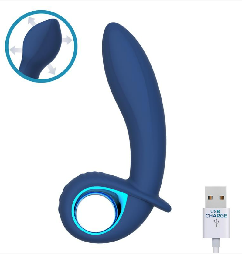 INTOYOU ALPHA ADVANCED VIBE WITH INFLATABLE AND VIBRATION FUNCTION USB SILICONE