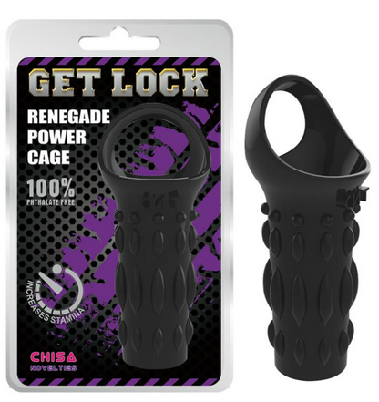 CHISA PENIS SLEEVE 11.5 CM BLACK