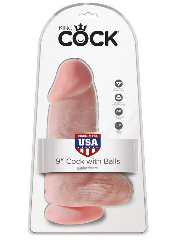 KING COCK KING COCK CHUBBY 9"