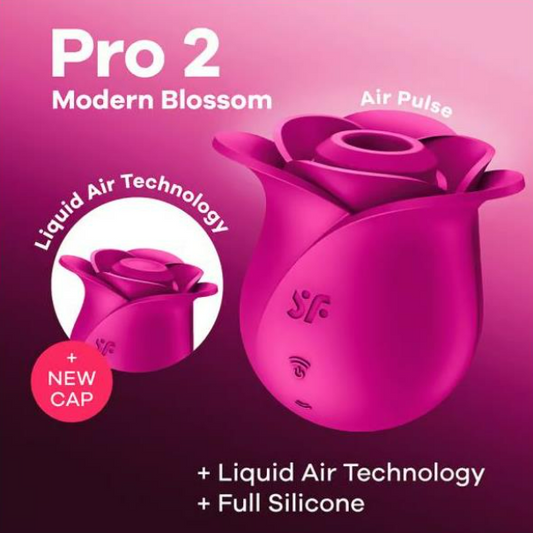 SATISFYER PRO 2 MODERN BLOSSOM CLIT SUCKER