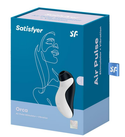 SATISFYER ORCA CLÍTORIS SUCKER DOUBLE AIR PULSE