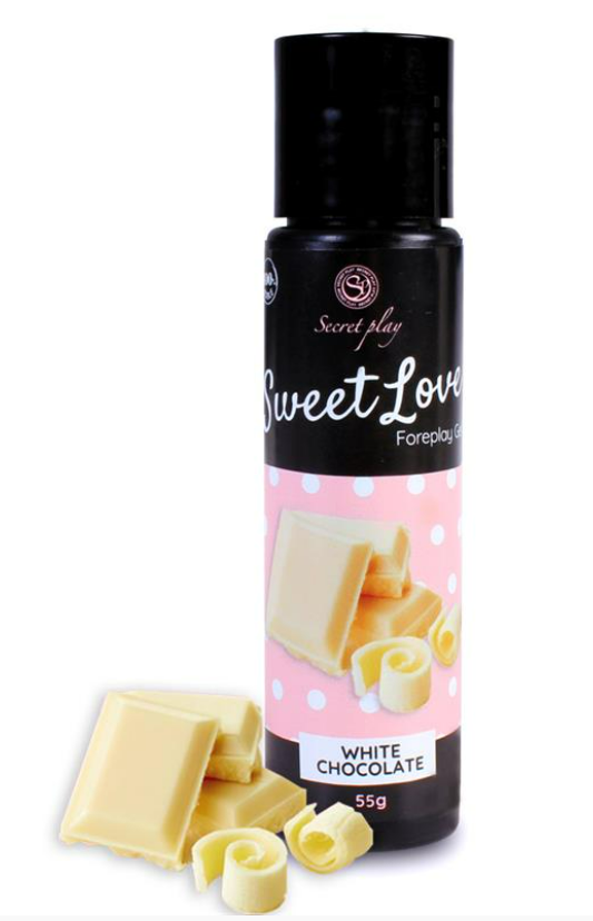 SECRET PLAY SWEET LOVE LUBRICANT WHITE CHOCOLATE 60 ML