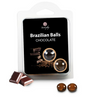 SECRET PLAY SET 2 BRAZILIAN BALLS CHOCOLATE AROMA