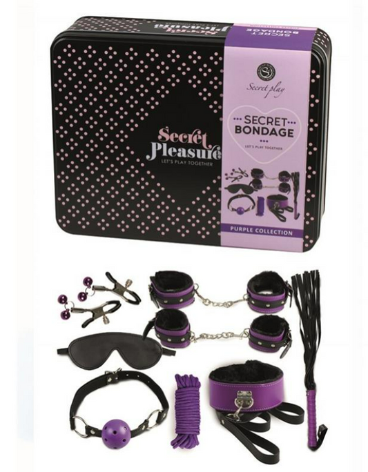 SECRET PLAY SET OF 8 PIECES BONDAGE