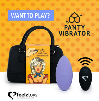 FEELZTOYS PANTY VIBE REMOTE CONTROLLED VIBRATOR