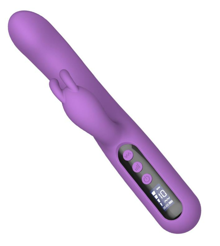 DIGITAL SWELL VIBRADOR CON PANTALLA DIGITAL SÚPER POTENTE 23.2 CM