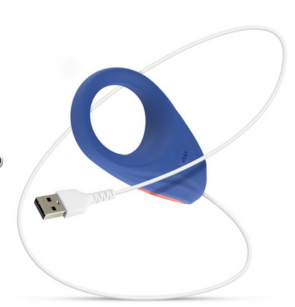 FEELZTOYS RRING FIRST PENIS RING WITH VIBRATION USB SILICONE