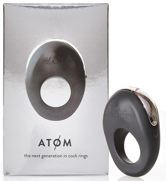 HOT OCTOPUSS VIBRATING PENIS RING ATOM BLACK